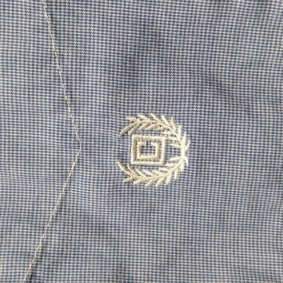 Chaps xxl short sleeve button down shirt blue - Picture 2 of 7